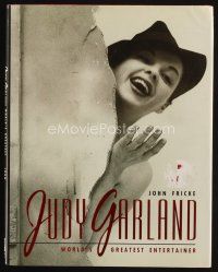 8m186 JUDY GARLAND: WORLD'S GREATEST ENTERTAINER first edition hardcover book '92 in full color!