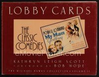 8m188 LOBBY CARDS: THE CLASSIC COMEDIES 1st edition hardcover book '88 the Michael Hawks collection!