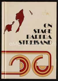 8m192 ON STAGE: BARBRA STREISAND first edition hardcover book '76 filled with great photos!