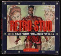 8m193 RETRO STUD hardcover book '02 Muscle Movie Posters from Around the World in full-color!