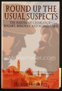 8m220 ROUND UP THE USUAL SUSPECTS first edition softcover book '92 The Making of Casablanca!