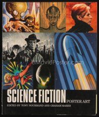 8m221 SCIENCE FICTION POSTER ART signed English softcover book '03 by Tony Nourmand, full color art!