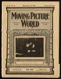 8m052 MOVING PICTURE WORLD exhibitor magazine December 13, 1913 The Jew's Christmas, Jack London!