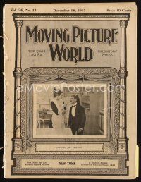 8m059 MOVING PICTURE WORLD exhibitor magazine Dec 18 1915 Paramount Bray cartoons, Hazards of Helen