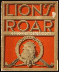 8m061 LION'S ROAR 4th issue exhibitor magazine '41 Lana Turner, Johnny Weissmuller, Hedy Lamarr