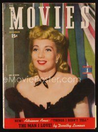 8m126 MODERN MOVIES magazine December 1942 smiling portrait of pretty Ann Sothern by Mel Traxel!