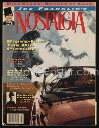 8m162 NOSTALGIA magazine July 1990 Joe Franklin, Drive-Ins: The Big Picture!