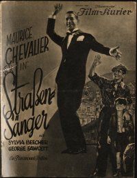 8m257 INNOCENTS OF PARIS German program '31 different images of Maurice Chevalier & Sylvia Beecher!