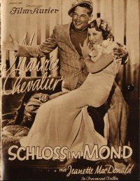 8m268 LOVE ME TONIGHT German program '32 Maurice Chevalier & Jeanette MacDonald, different!