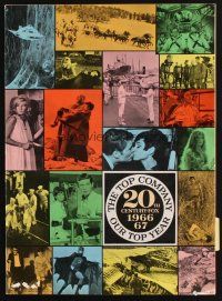 8p005 20TH CENTURY FOX 1966-1967 English campaign book '66 Sand Pebbles, Modesty Blaise & more!