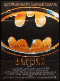 8p566 BATMAN French 1p '89 Michael Keaton, Jack Nicholson, directed by Tim Burton!