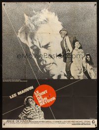 8p634 POINT BLANK French 1p '68 Lee Marvin, Angie Dickinson, John Boorman, different image!