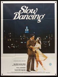 8p647 SLOW DANCING IN THE BIG CITY French 1p '78 Paul Sorvino & sexy Anne Ditchburn!