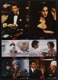 8p319 GOLDENEYE German LC poster '95 Pierce Brosnan as secret agent James Bond 007!