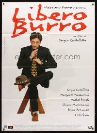 8p380 LIBERO BURRO Italian 1p '99 director/star Sergio Castellitto in Free Butter!