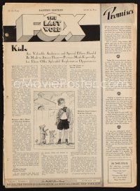 8p020 FOX THE LAST WORD exhibitor magazine March 28, 1931 Three Girls Lost, kids are valuable!