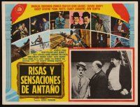 8p703 DAYS OF THRILLS & LAUGHTER Mexican LC '61 Charlie Chaplin, Laurel & Hardy, Harry Langdon!