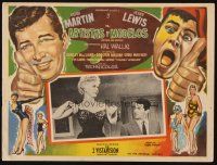 8p714 ARTISTS & MODELS Mexican LC '55 Dean Martin & Jerry Lewis, sexy Eva Gabor!