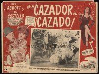 8p731 COMIN' ROUND THE MOUNTAIN Mexican LC '51 wacky hillbillies Bud Abbott & Lou Costello!