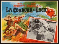 8p735 DANCE WITH ME HENRY Mexican LC '56 Bud Abbott & Lou Costello in a crazy mixed up comedy!