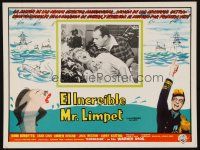 8p755 INCREDIBLE MR. LIMPET Mexican LC '64 wacky Don Knotts turns into a cartoon fish!