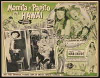 8p764 MA & PA KETTLE AT WAIKIKI Mexican LC '55 this time they've gone native in Hawaii!