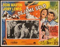 8p771 PARDNERS Mexican LC '56 great image of cowboys Jerry Lewis & Dean Martin!