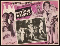 8p786 SCARED STIFF Mexican LC '53 terrified Dean Martin & Jerry Lewis, Lizabeth Scott!