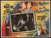 8p793 STOOGE Mexican LC '52 singing vaudeville team Dean Martin & Jerry Lewis!