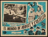 8p799 WORLD OF ABBOTT & COSTELLO Mexican LC '65 Bud & Lou's greatest laughmakers!