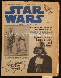 8p107 STAR WARS vol 1 no 1 newspaper '77 Newspaper of Science-Fiction and Fantasy