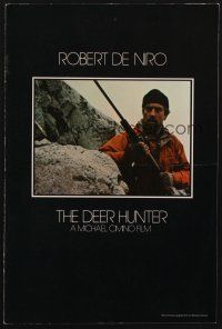 8p156 DEER HUNTER promo brochure '78 directed by Michael Cimino, Robert De Niro, Christopher Walken