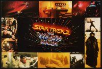 8p171 STAR TREK II promo brochure '82 The Wrath of Khan, Leonard Nimoy, William Shatner, sequel!