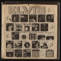 8p198 ELVIS PRESLEY record '74 Elvis Forever, great montage of all his albums!