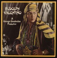 8p211 RUDOLPH VALENTINO signed record '77 by a man who gave it to Pola Negri as a gift!