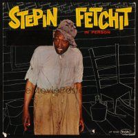 8p218 STEPIN FETCHIT record '61 his live stand-up comic act album In Person!