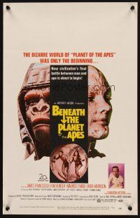 8p423 BENEATH THE PLANET OF THE APES WC '70 sci-fi sequel, what lies beneath may be the end!