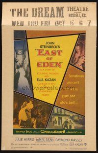 8p439 EAST OF EDEN WC '55 first James Dean, John Steinbeck, directed by Elia Kazan!