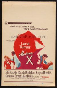 8p481 MADAME X WC '66 sexy Lana Turner always had a man, but never a name!