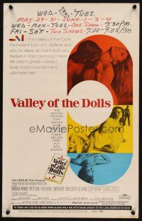 8p530 VALLEY OF THE DOLLS WC '67 sexy Sharon Tate, from Jacqueline Susann's erotic novel!