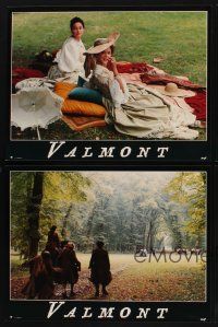 8p674 VALMONT 16 French LCs '89 Milos Forman, Colin Firth, Annette Bening & young Fairuza Balk!
