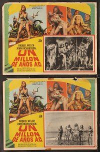 8p678 ONE MILLION YEARS B.C. 8 Mexican LCs '66 Raquel Welch & sexy cavewomen!