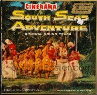 8p214 SOUTH SEAS ADVENTURE soundtrack record58 story of six who surrendered to its lure in Cinerama!