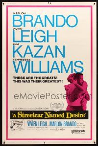 8r339 STREETCAR NAMED DESIRE 40x60 R70 Marlon Brando, Vivien Leigh, Elia Kazan classic!
