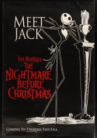 8r247 NIGHTMARE BEFORE CHRISTMAS DS bus stop '93 Tim Burton, Disney, Halloween horror, Meet Jack!