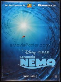 8r148 FINDING NEMO advance DS French 1p '03 Disney & Pixar fish, great image of lone clown fish!