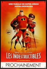 8r155 INCREDIBLES DS French 1p '04 Disney/Pixar animated sci-fi superhero family!