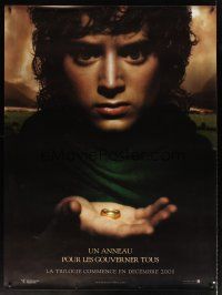 8r160 LORD OF THE RINGS: THE FELLOWSHIP OF THE RING teaser French 1p '01 J.R.R. Tolkien, Frodo!