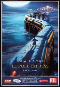 8r141 POLAR EXPRESS 3 advance DS French 1ps '04 Tom Hanks, Robert Zemeckis directed, 3 great images!