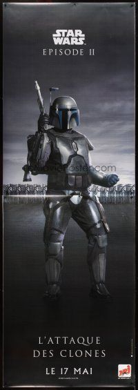 8r117 ATTACK OF THE CLONES teaser DS French 2p '02 Star Wars Episode II, Jango Fett!